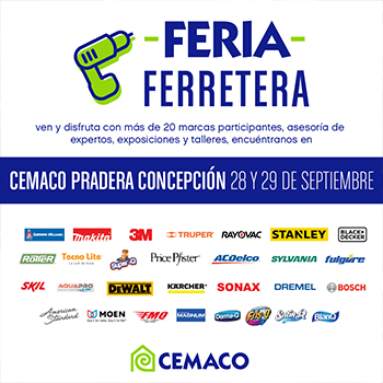 Talleres de ferretería en CEMACO Pradera Concepción | Septiembre 2019