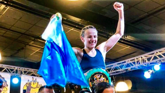 María Micheo es la nueva Campeona Internacional Femenil WBC