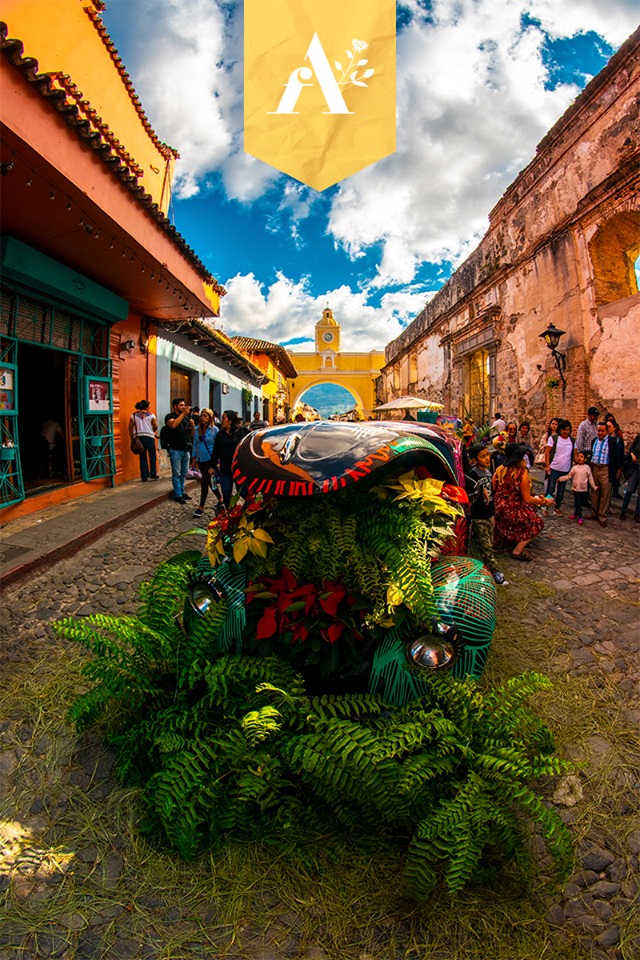 (Foto: Festival de Las Flores en La Antigua Guatemala)