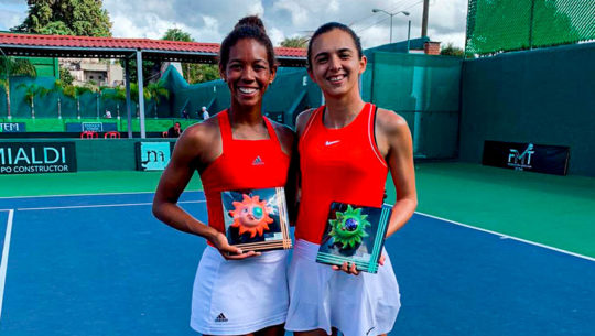 Andrea Weedon culminó como subcampeona de dobles en el W15 Metepec 2019