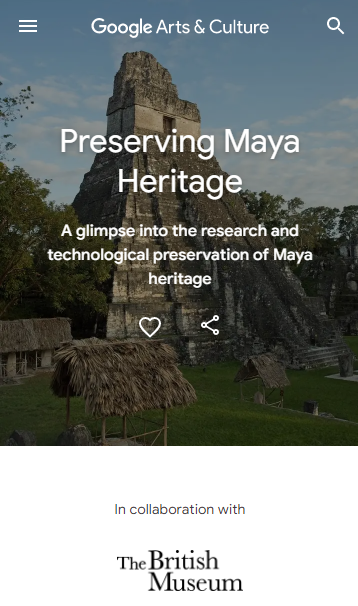 Google digitalizó la Civilización Maya de Guatemala y la comparte con todo el mundo