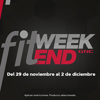 FitWeekend en GNC Guatemala Noviembre - Diciembre 2019