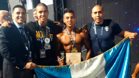 Guatemala con oro y plata en el World Bodybuilding Championship 2019