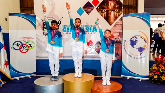 Guatemala dominó con 75 medallas el IX Campeonato Centroamericano de Artística 2019