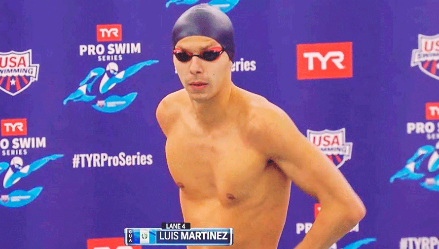 Luis Martínez se lució con un primer lugar en el TYR Pro Swim Series Greensboro 2019