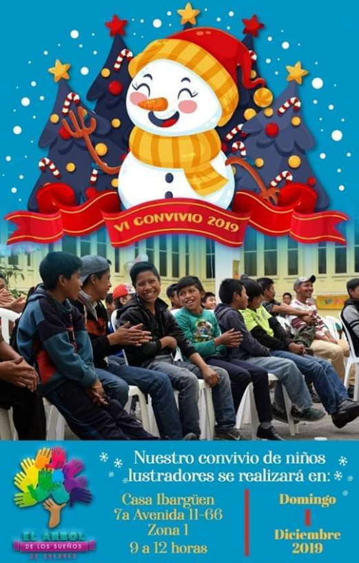 Recaudan regalos para el convivio de niños lustradores en la Ciudad de Guatemala