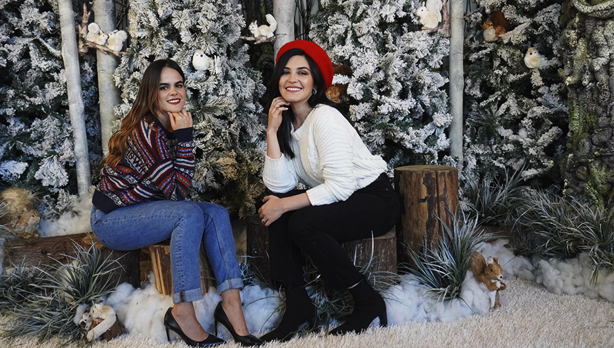 Sesión de fotografías navideñas en Oakland Mall Noviembre- Diciembre 2019