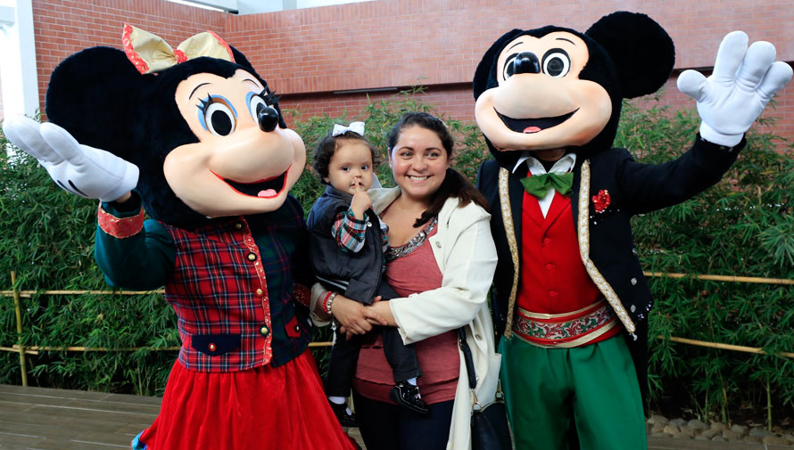 Show navideño gratuito con Mickey y Minnie