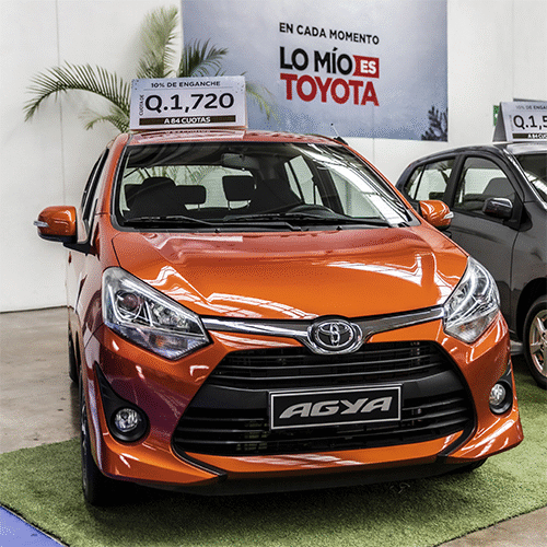 Vehículos Toyota a precios especiales en Autoferia en Guatemala Noviembre 2019