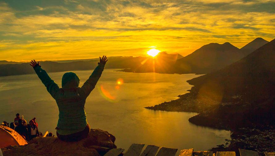 Viaje para ver el amanecer en el Rostro Maya, Sololá