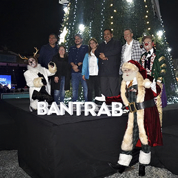 Villa navideña de Bantrab Guatemala 2019 GIF