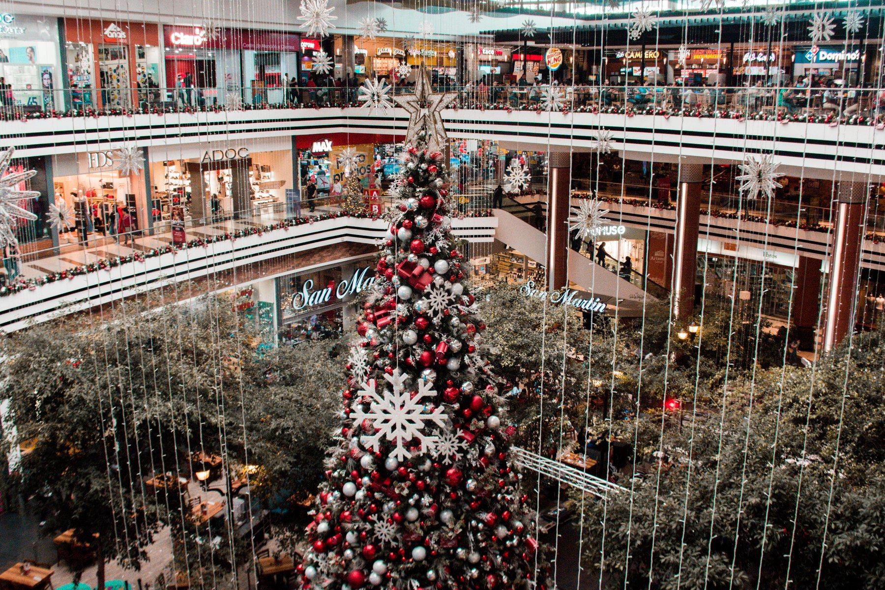 Horarios de fin de año en centros comerciales de la Ciudad de Guatemala
