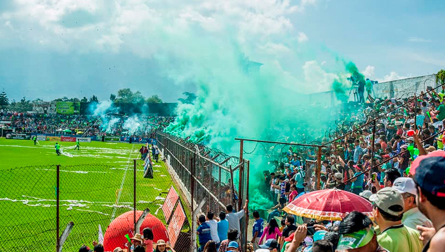 Partido de ida Antigua vs. Municipal, final del Torneo Apertura