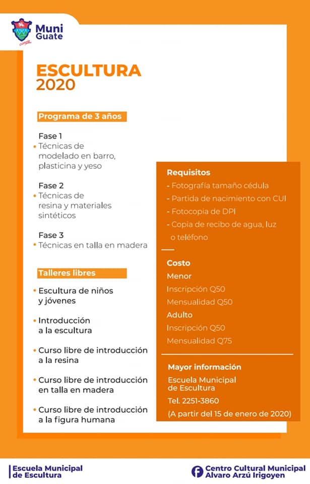 Cursos a bajo costo en la Ciudad de Guatemala