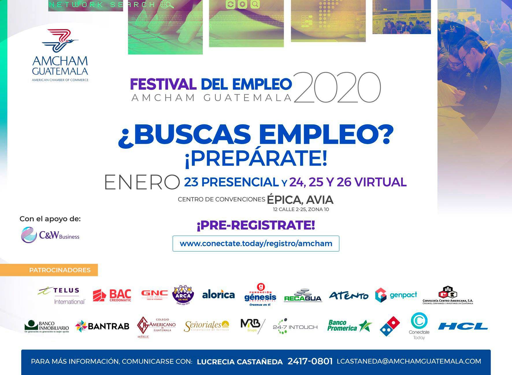 Festival de empleo en línea Guatemala 2020