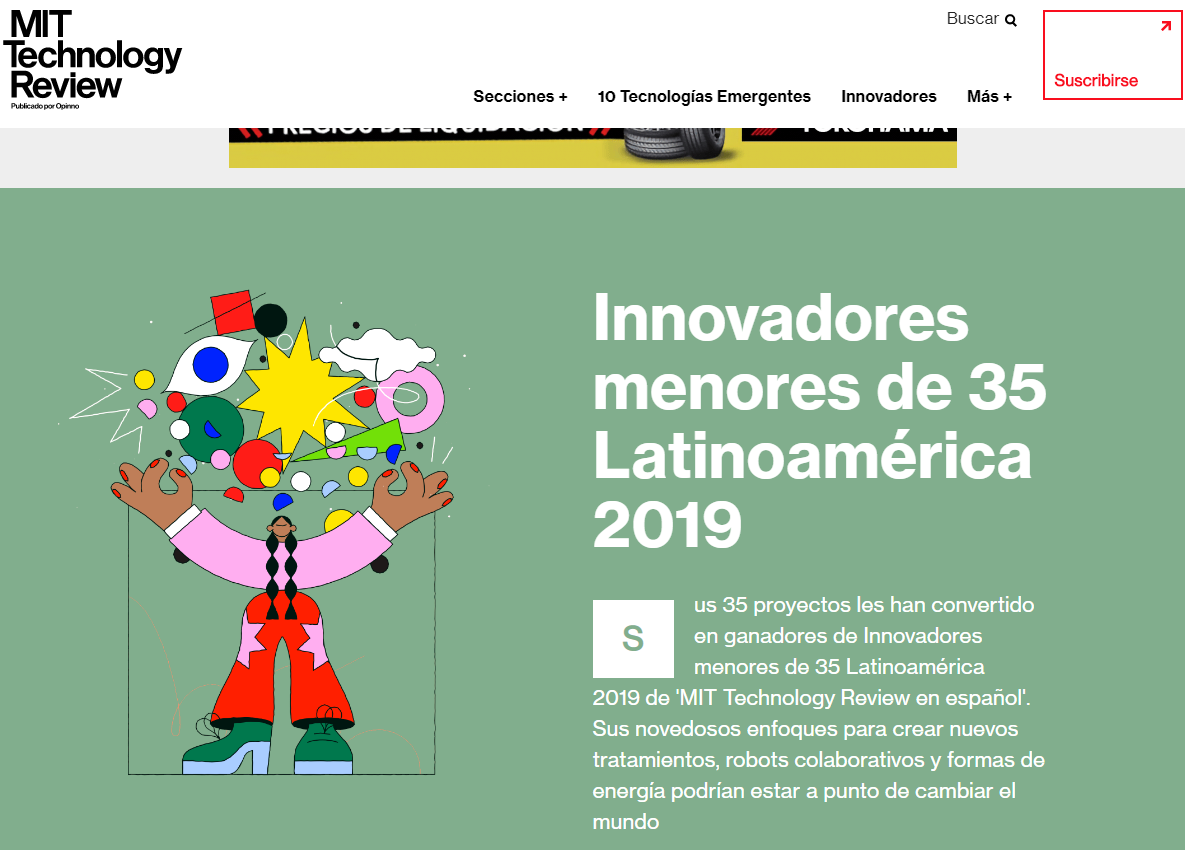 Guatemaltecos entre los 35 jóvenes latinoamericanos más innovadores del 2019,
