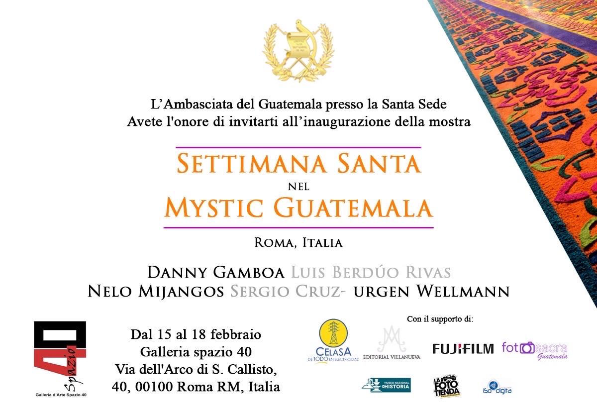 Semana Santa guatemalteca tendrá una exposición fotográfica en Roma