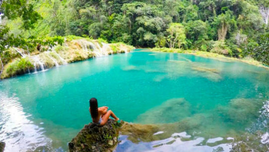 Semuc Champey es un Monumento Natural