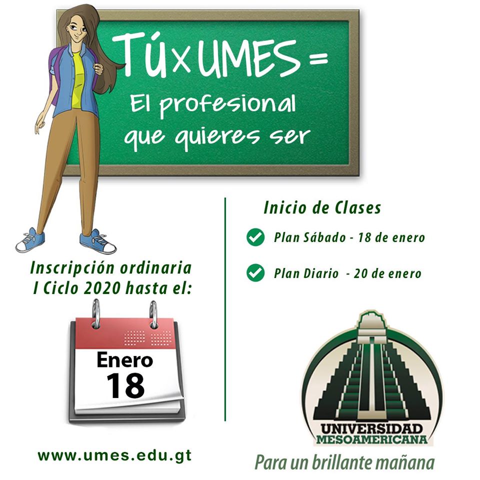 Universidad Mesoamericana inicio de clases 2020