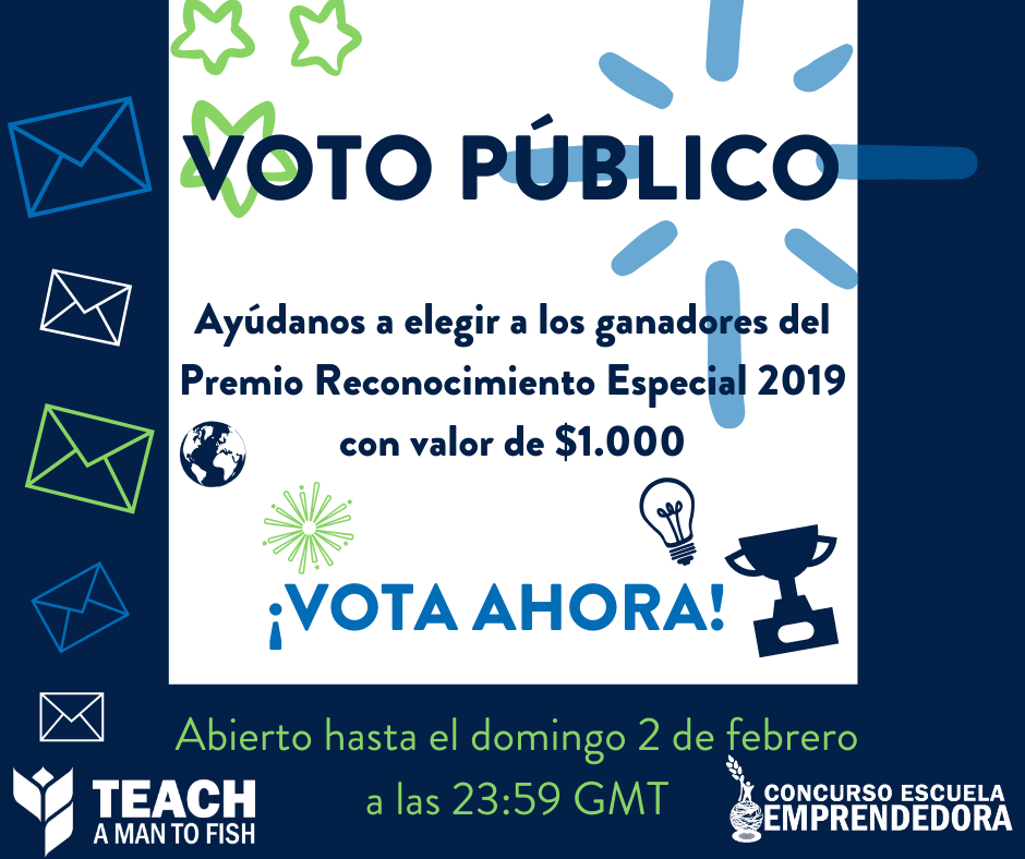 Vota por Guatefolio en el Concurso Internacional Escuela Emprendedora 2019