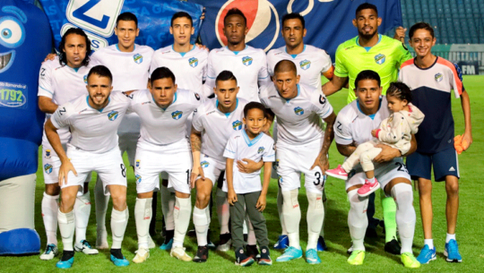 Alineación de Comunicaciones en el partido vs. América, Concachampions 2020