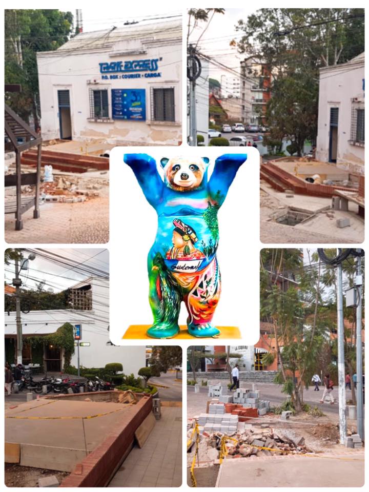 Buddy Bear guatemalteco estará expuesto en la Plaza de la Amistad en la Ciudad de Guatemala