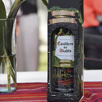 Edición especial de Casillero del Diablo, en homenaje a Guatemala 6