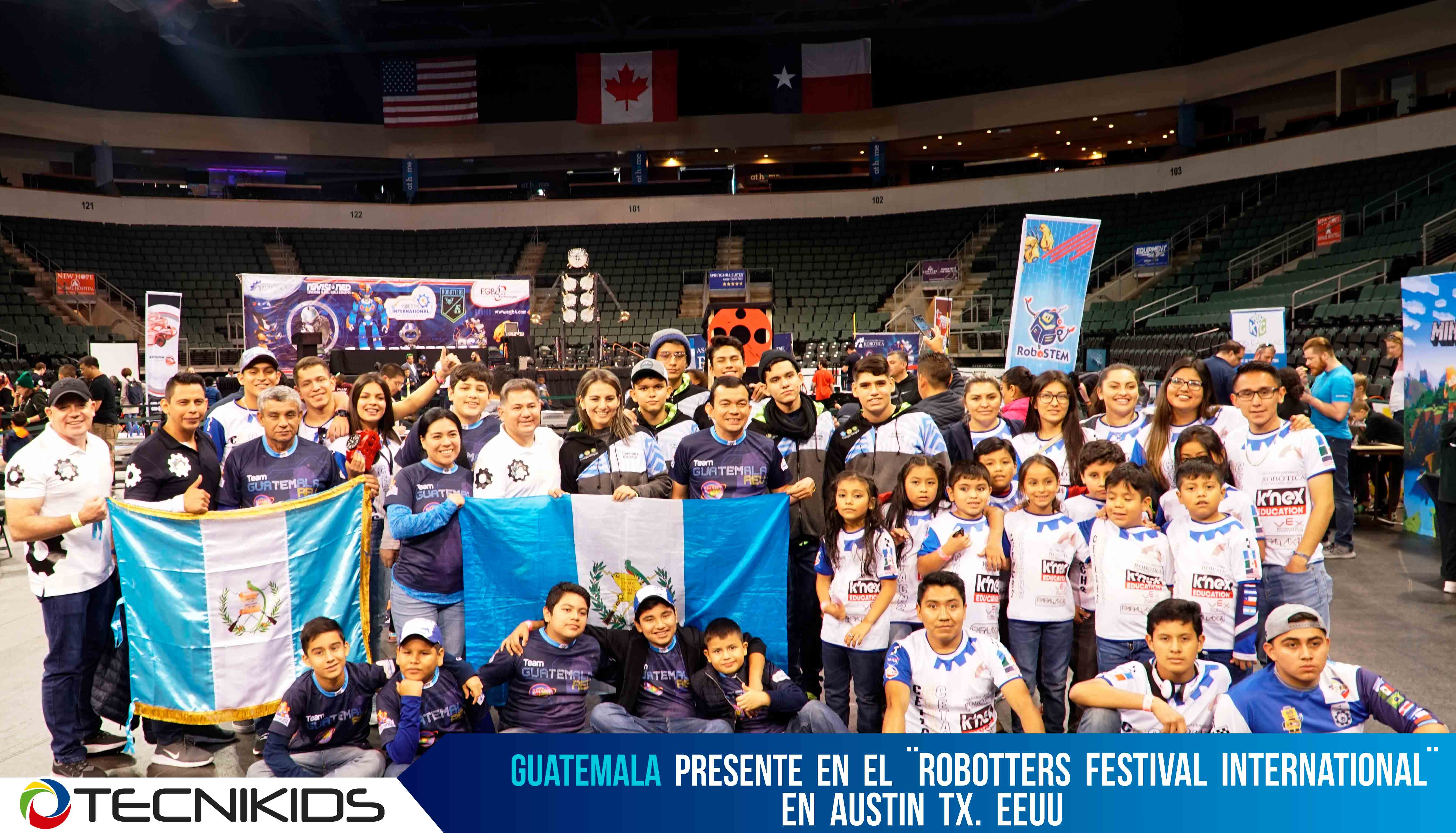 Guatemaltecos participaron en competencia de robótica