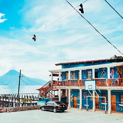 Santa Catarina Palopó es tan llamativo como Cinque Terr