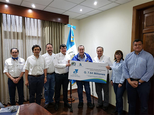 Asazgua donó Q 7.64 millones para luchar contra Coronavirus