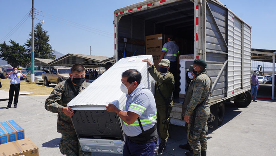 COVID-19 Donación de electrodomésticos apoyarán hospitales temporales en Guatemala
