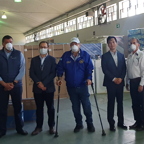 COVID-19 Donación de electrodomésticos apoyarán hospitales temporales en Guatemala