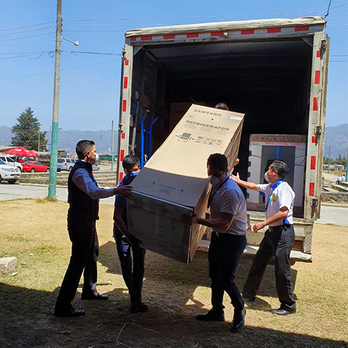 COVID-19 Donación de electrodomésticos apoyarán hospitales temporales en Guatemala