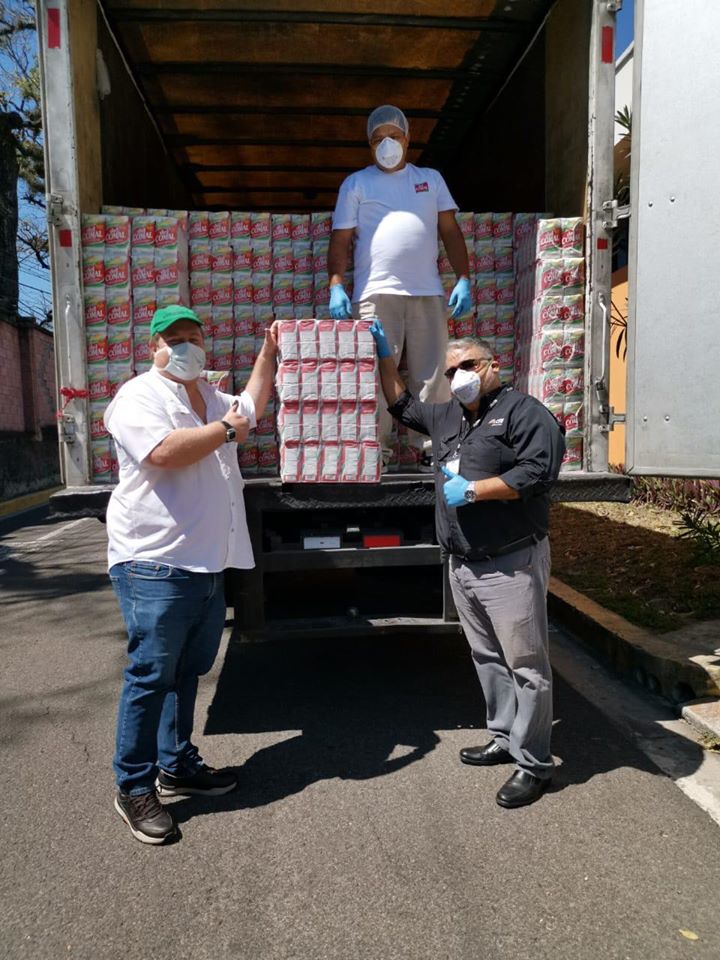 Donan alimentos Guatemala Coronavirus
