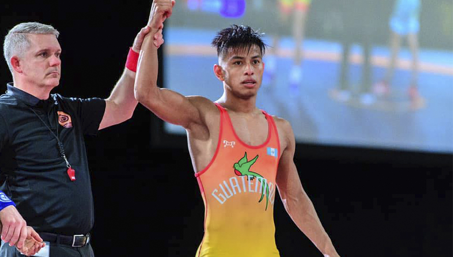 Emerson Ordóñez ganó el bronce en Campeonato Panamericano de Luchas 2020