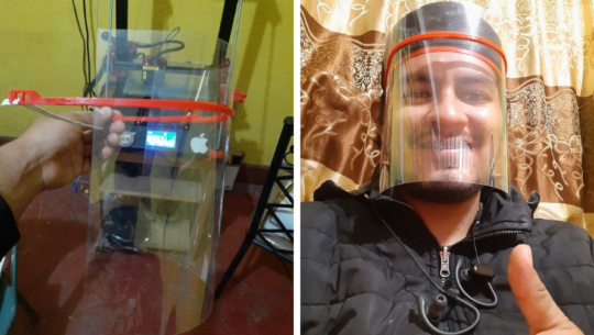 En Quetzaltenango fabrican mascarillas que donarán a profesionales de salud