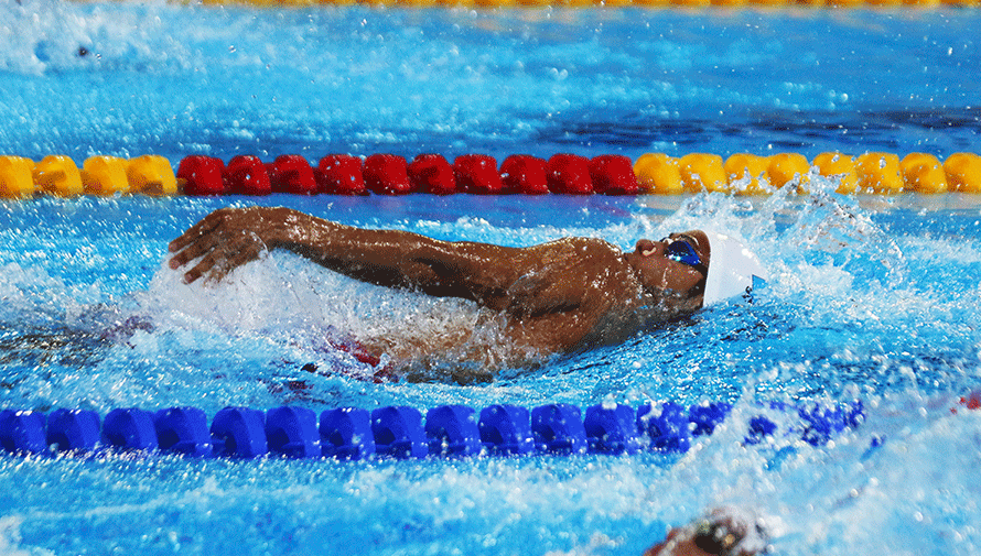 Erick Gordillo impuso 2 récords nacionales en el BASA Long Course National Champs 2020
