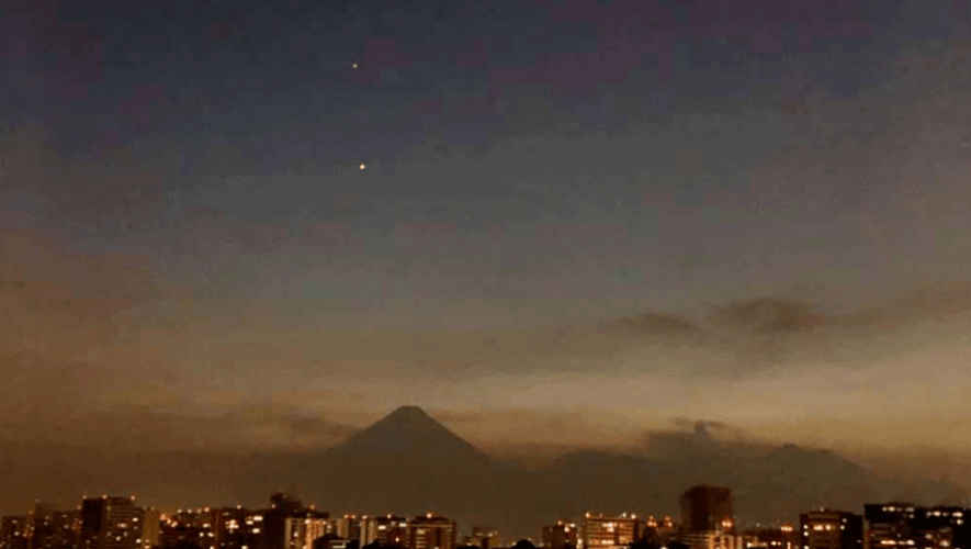 Este jueves habrá conjunción de Júpiter y Marte desde Guatemala