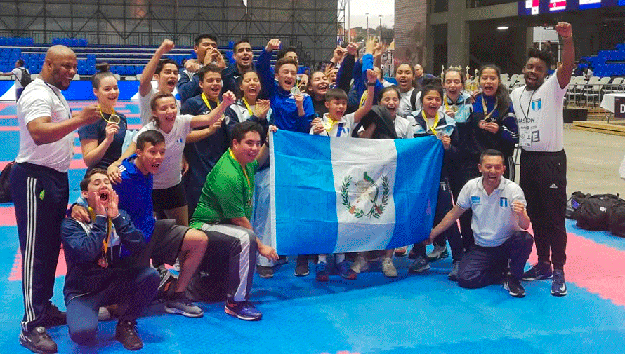 Guatemala se quedó con 27 medallas del Campeonato Centroamericano CCONDEKA 2020