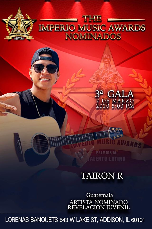 Guatemalteco ganó premio en festival de música