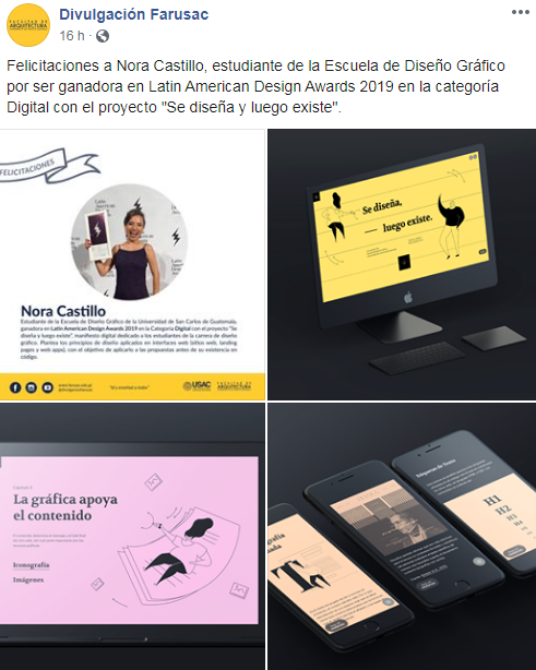 Nora Castillo ganó premio en Latin American Design Awards 2020 en Lima, Perú