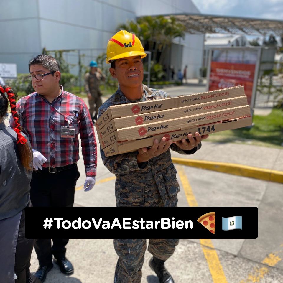 Restaurantes regalan comida a los guatemaltec