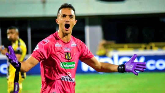 Ricardo Jerez dio la asistencia del empate en el juego Alianza Petrolera vs. Boyacá Chicó