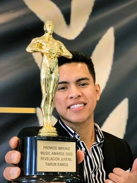 Tairon Ramos ganó premio en Imperio Music Awards 2020 en Estados Unidos