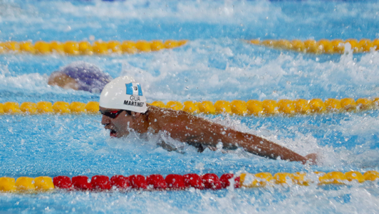 Tokio 2020: Luis Martínez llegó a la final del TYR Pro Swim Series Des Moines