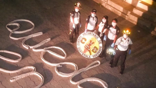 Bomberos Voluntarios envían emotivo mensaje ante la emergencia del COVID-19