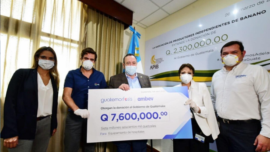 CBC hace donación para equipar los hospitales temporales de Guatemala