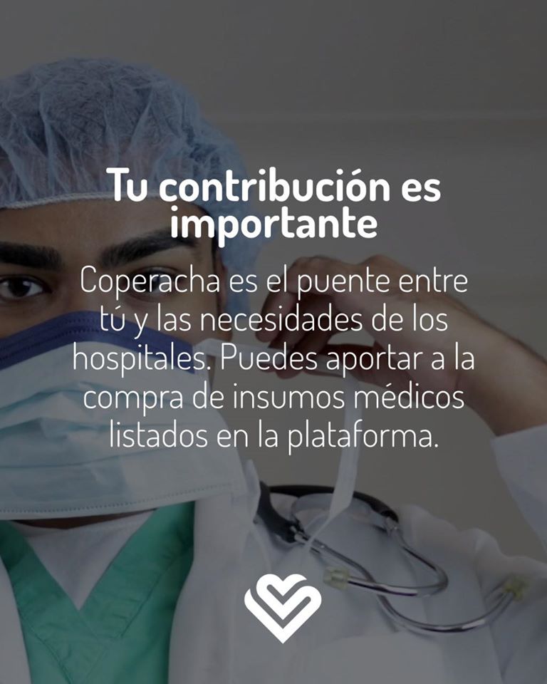 Coperacha por Guate plataforma en donde podrás apoyar al personal médico conCoperacha por Guate plataforma en donde podrás apoyar al personal médico con donaciones donaciones