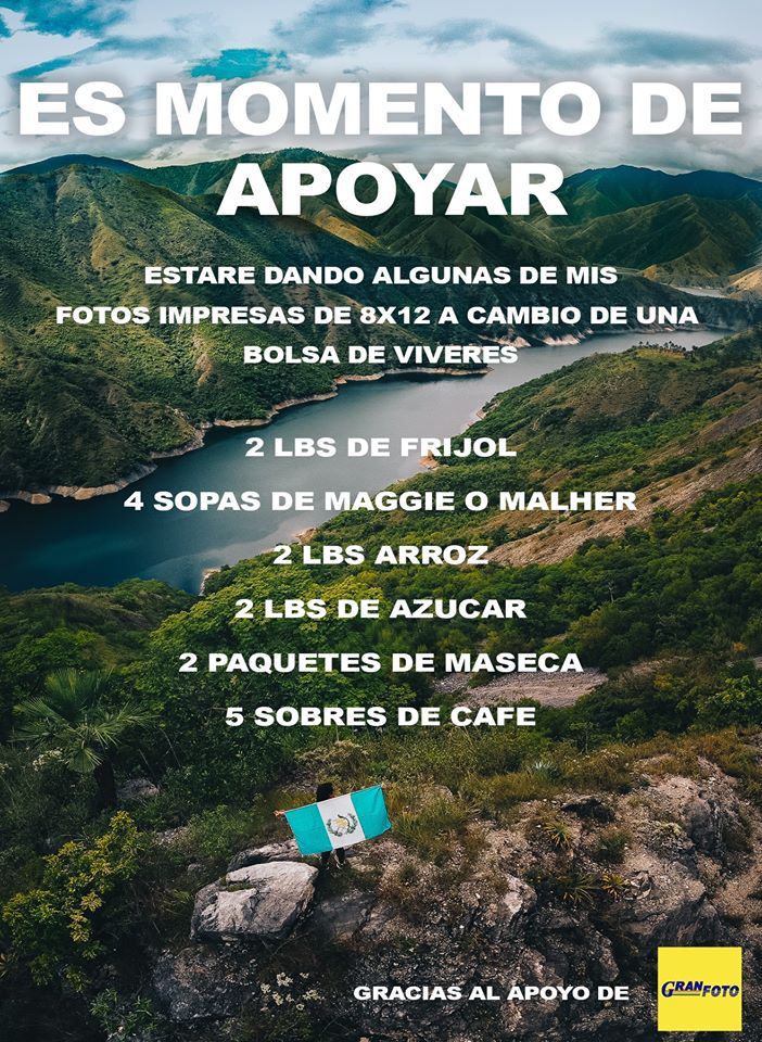 Fotos a cambio de víveres