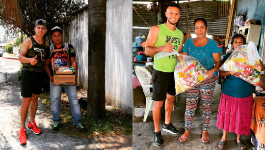 #FutbolistasGTChallenge: El reto de los jugadores para ayudar a las personas necesitadas